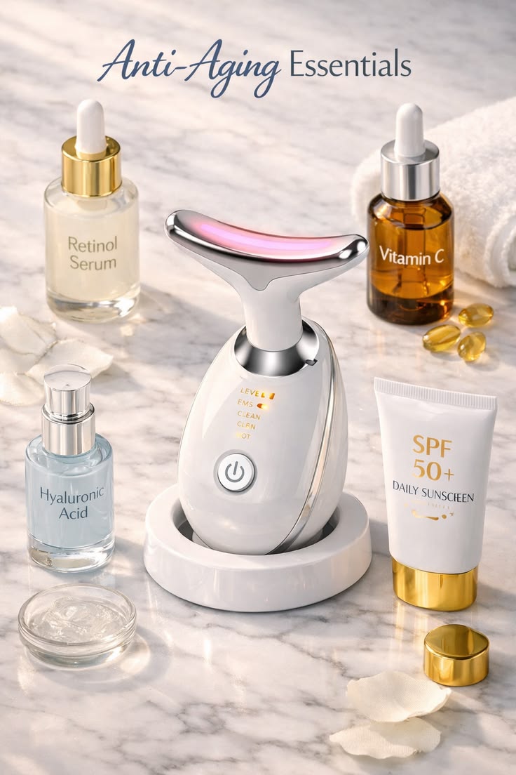 Advanced Anti-Wrinkle Facial Massager – Skin Tightening & Lifting Device