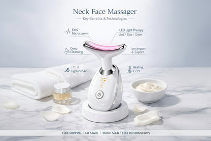 Advanced Anti-Wrinkle Facial Massager – Skin Tightening & Lifting Device