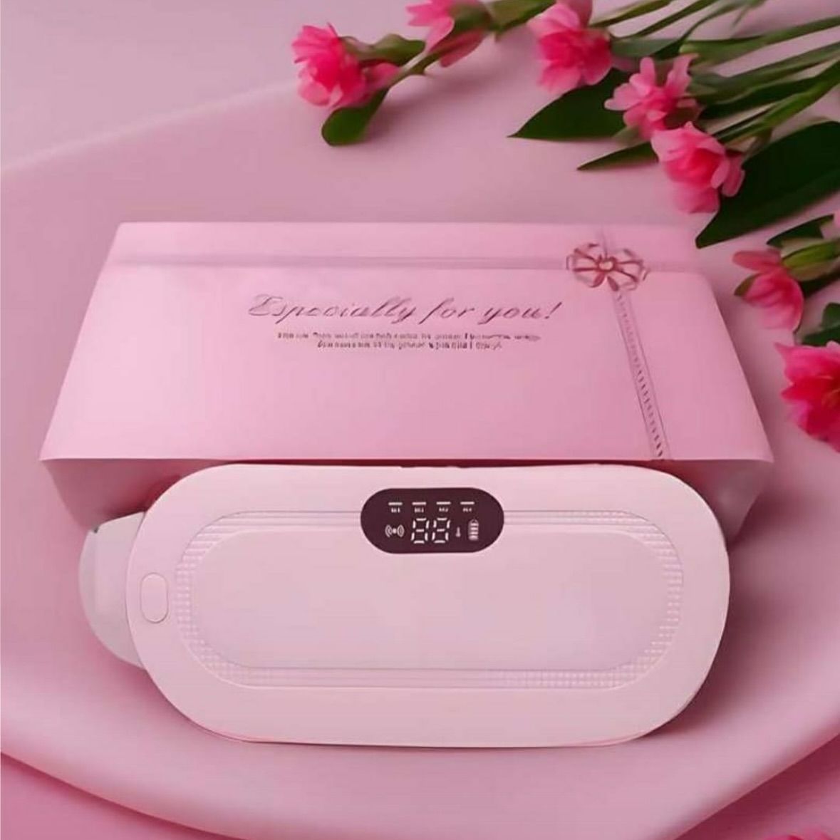 Portable Electric Heating Pad for Period Cramps – USB Rechargeable Pain Relief Belt